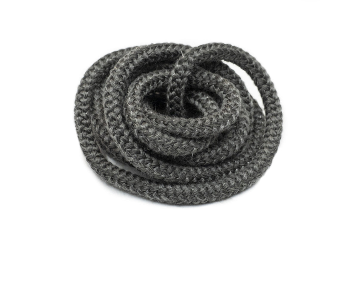 Tätningsgarn för eldstäder. Glassnor 6mm