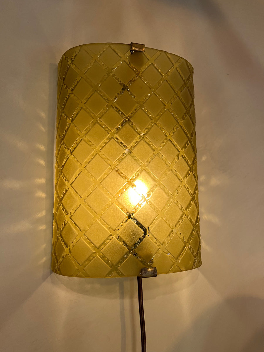 Retro vägglampa