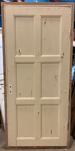 Spegeldörr i karm 101x220 6-sp