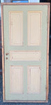 Spegeldörr i karm 87x184 5-sp