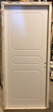 Spegeldörr med karm 93x207 3-sp