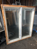 Fönster med karm 124x145
