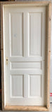 Spegeldörr med karm 98x217 5-sp