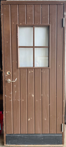 Ytterdörr i karm 89x208
