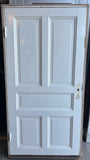 Spegeldörr med karm 95x185 5-sp