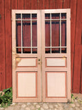 Pardörr med spröjsat glas 132x207,5