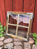Spröjsad fönsterbåge 49x49