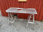 Tunn diskbänk 133 cm