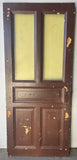 Glasat dörrblad 90x210 5-sp