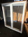 Fönster med karm 124x145