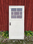 Glasad dörr med karm 91x203
