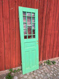 Glasad dörr 59x192