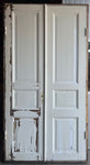 Pardörr i karm 130x244