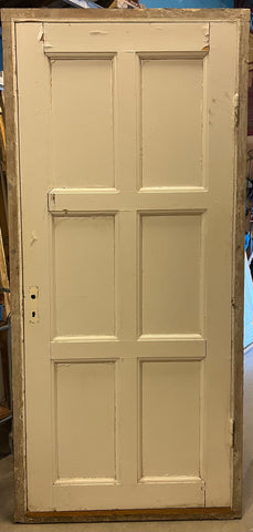 Spegeldörr i karm 101x220 6-sp