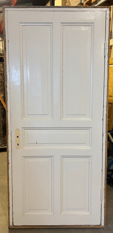 Spegeldörr med karm 100,5x218 5-sp