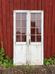 Spröjsad pardörr 128x228