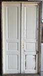 Pardörr i karm 130x244