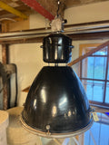 Industrilampa med glas