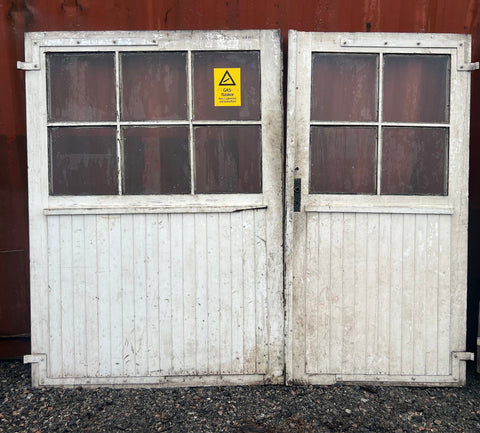 Glasade växthusdörrar 240x198