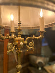 Golvlampa mässing