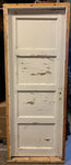 Spegeldörr med karm 82x211 4-sp