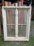 Fönster med karm 104x134