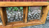 Fönster med karm 137x50