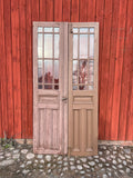 Spröjsad Pardörr 122x246