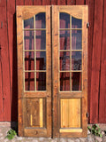 Pardörr 118x221