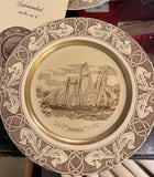 Sjöfartstallrikar 12 st