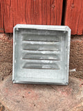 Ventilgaller i galv 12.5x12.5cm