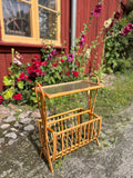 Tidningsställ i rotting