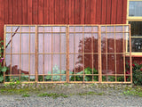 Spröjsade fönsterbågar 4st