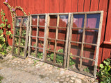 4 kopplade fönsterbågar 65x133