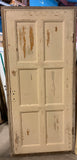Spegeldörr i karm 102x220 6-sp