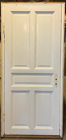 Spegeldörr med karm 101x219,5 5-sp