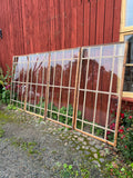 Spröjsade fönsterbågar 4st