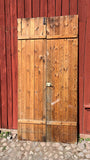 Plankdörr par 120x249