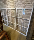 3 st spröjsade fönsterbågar