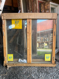 Fönster med karm 118,5x118,5