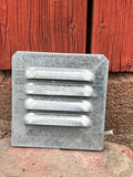 Ventilgaller i galv 12.5x12.5cm