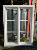 6st spröjsade fönster i karm 114x155cm