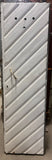 Vit Plankdörr 50x170