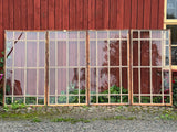 Spröjsade fönsterbågar 4st