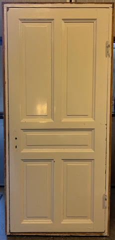 Spegeldörr med karm 100,5x217,5 5-sp