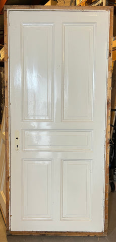 Spegeldörr med karm 100,5x219 5-sp