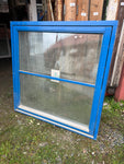 Fönster med karm 118,5x118,5