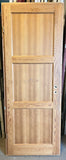 Spegeldörr med karm 79x210 3-sp