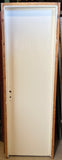 Slät dörr med karm 70x207,5