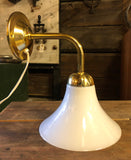 Vägglampa mässing